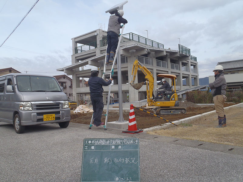 高知県香南市　津波避難タワー工事